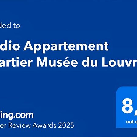 Studio Appartement Quartier Musee Du Louvre 3 Free Netflix Paris Eksteriør bilde